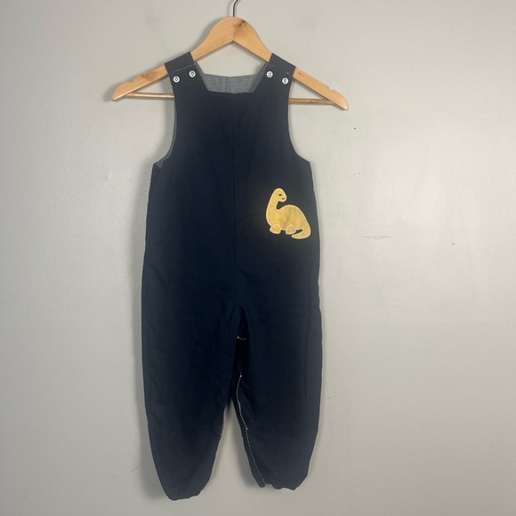 Vintage the Bailey boys reversible John John pumpkin patch and dinosaur 4T - Picture 5 of 9